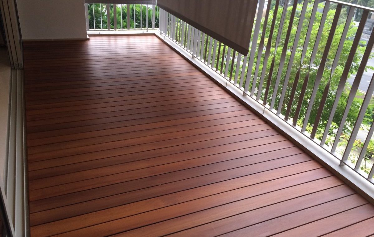 outdoor timber decking singapore