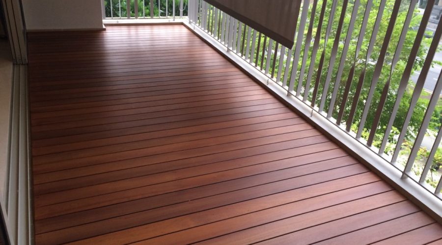 outdoor timber decking singapore